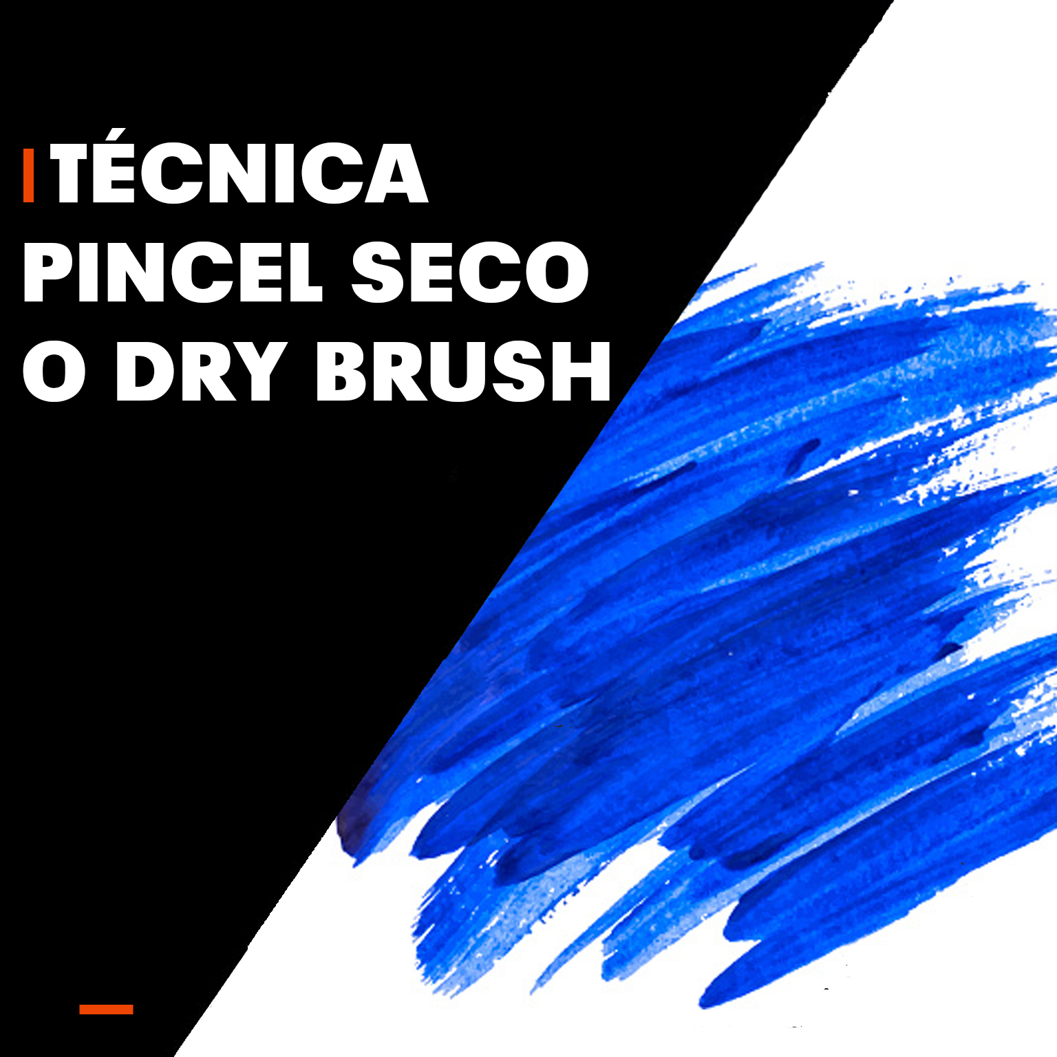 Dry brush o pincel seco - El trazo de Viridiana SalPér