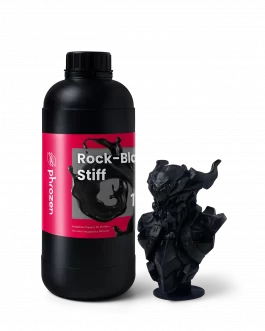 Phrozen Rock-Black Stiff Resin – Perfect for Creating 3D Printed Parts for Engineering