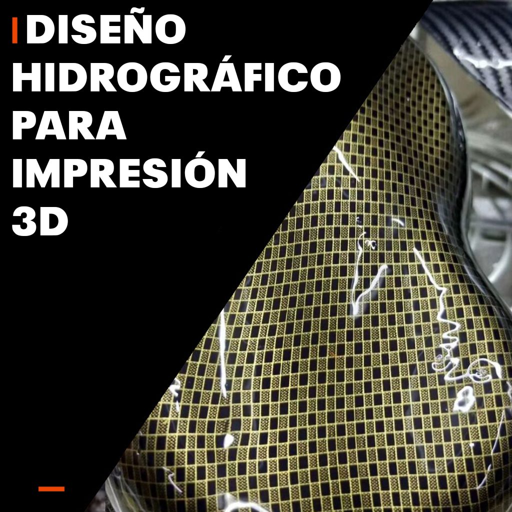 Diseño hidrográfico para impresión 3D