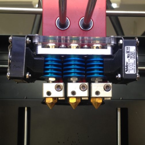 Impresora 3D tres extrusoras DX03 4