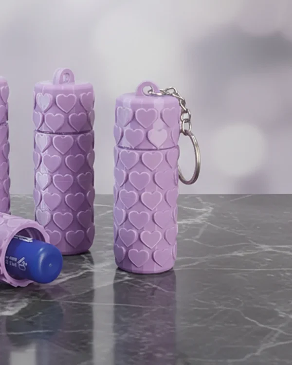 llavero porta labial regalo personalizado