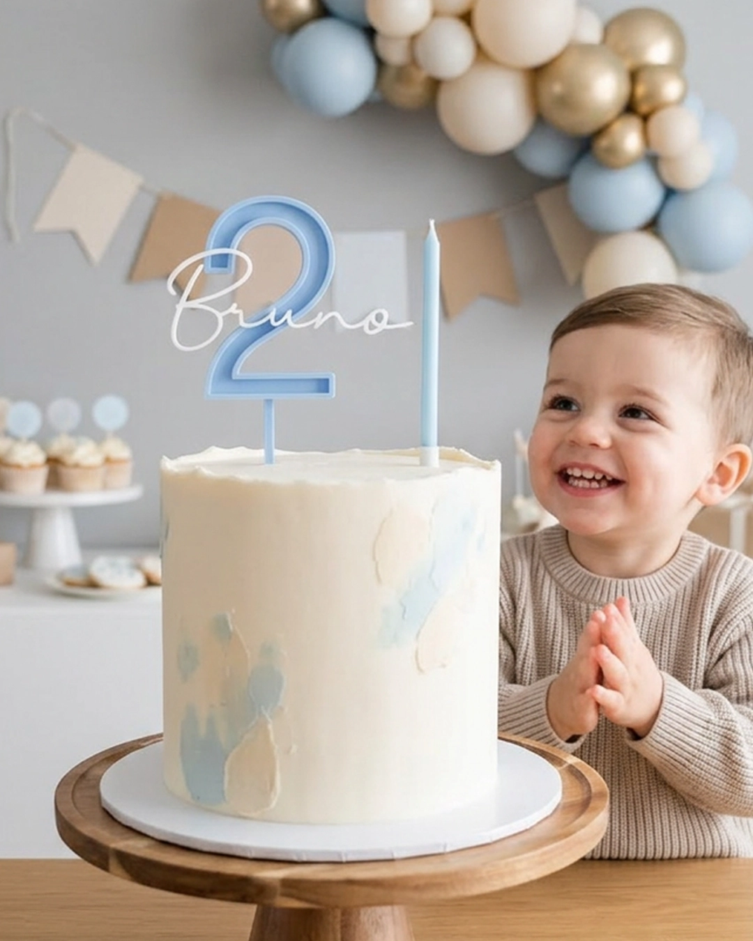 topper torta personalizado