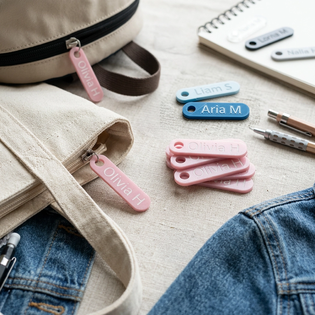 tiracierres impresos con pla nombre personalizado