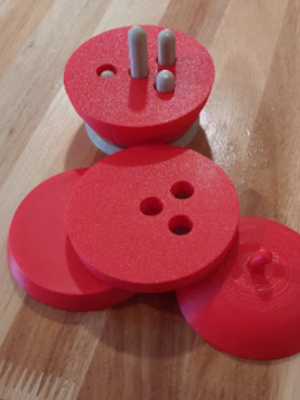 Rompecabezas de Manzana Montessori Juguete Educativo 3D