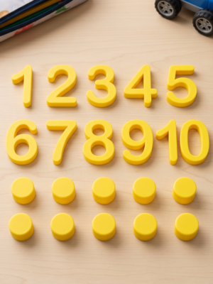 rompecabezas numerico montessori numeros y piezas