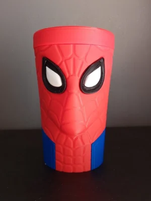 Vaso SpiderMan Brand New Day Impreso en 3D