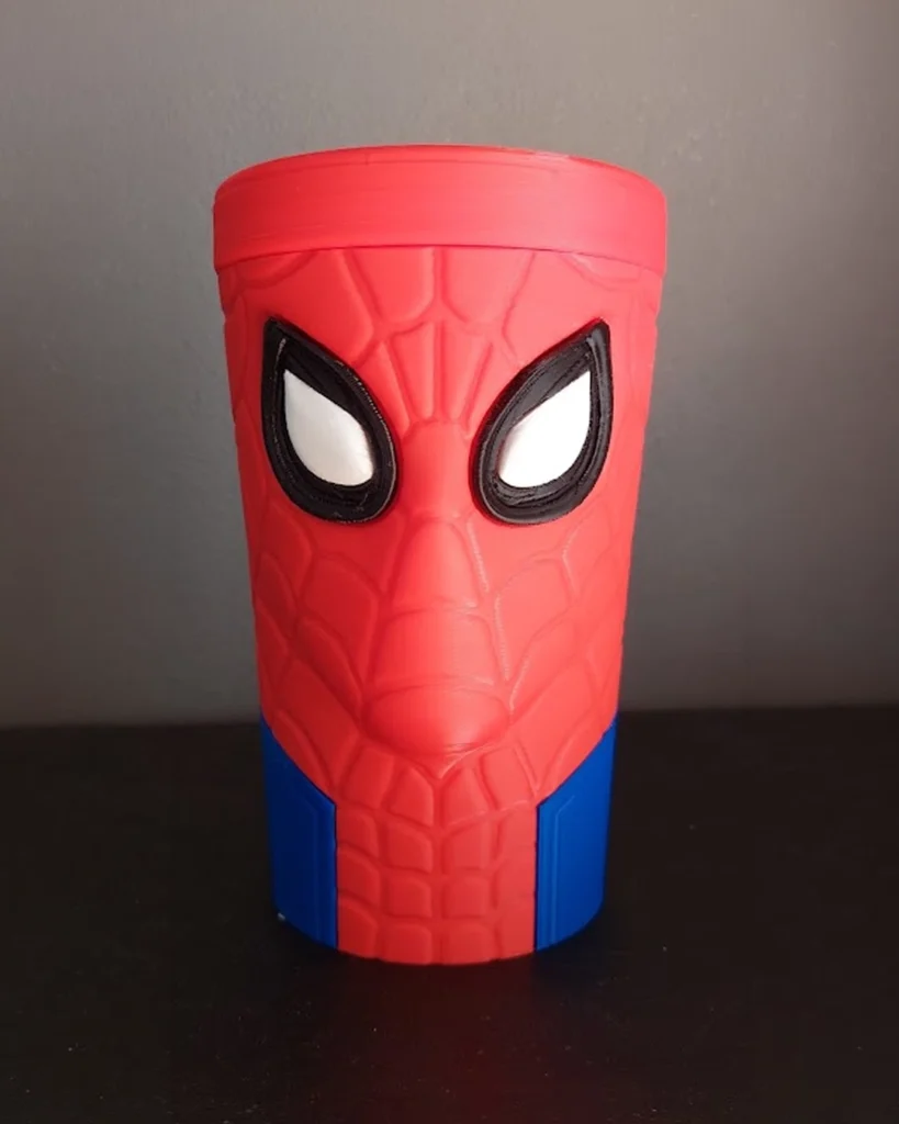 Vaso SpiderMan Brand New Day Impreso en 3D